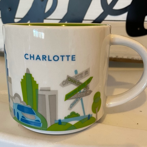 Starbucks Other - Starbucks You Are Here Mug: Charlotte